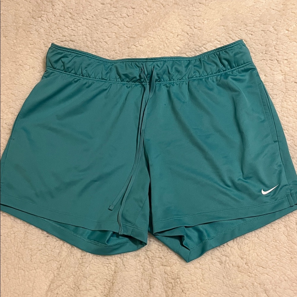 Nike Women's Athletic Shorts in Teal